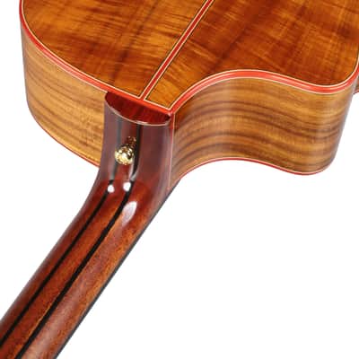 Natasha JC43 - Full Body Solid Koa Acoustic Guitar 2023 - Gloss image 6