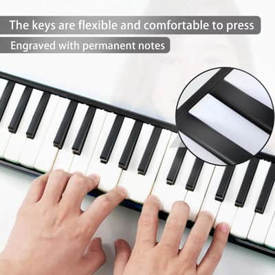 32-Key Melodica – Professional Keyboard Wind Instrument for Students, Kids & Adults with Carrying Bag image 3