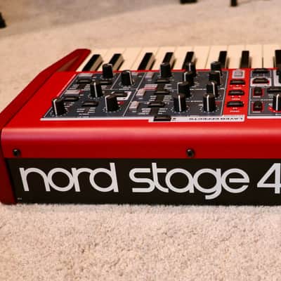 Nord Stage 4 SW73 Compact 73-Key Semi-Weighted Digital Piano 2023 - Present - Red image 9