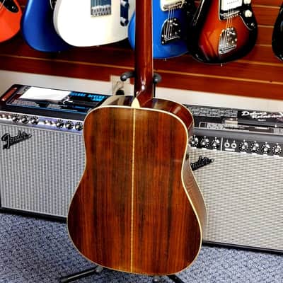 Vintage 1975 Morris W-30 Acoustic-Electric Dreadnought w/ Case! Made In Japan! VERY NICE!!! image 5