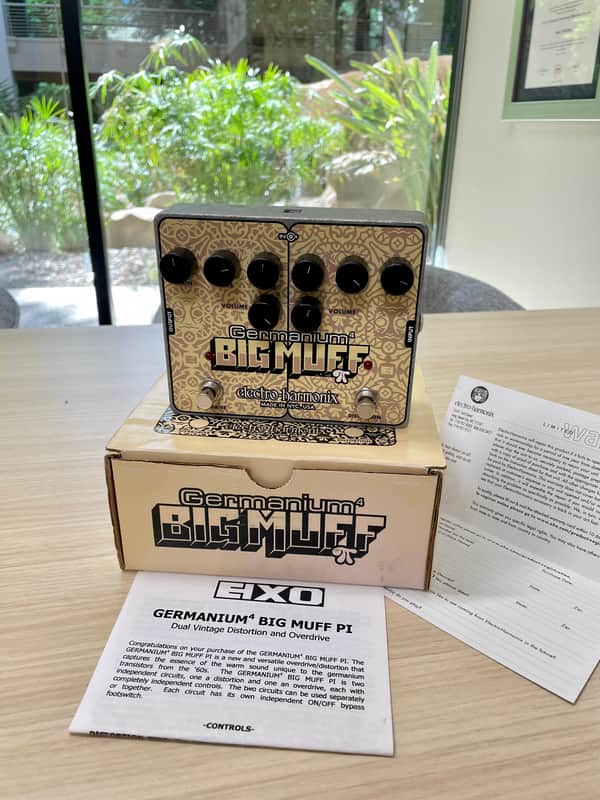 Electro-Harmonix Germanium 4 Big Muff Pi Overdrive & Distortion 2010 - Present - Tan image 1