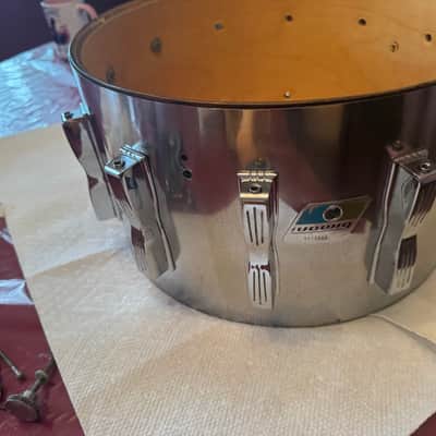 Ludwig Snare drum chrome over wood 1985 - Chrome image 3