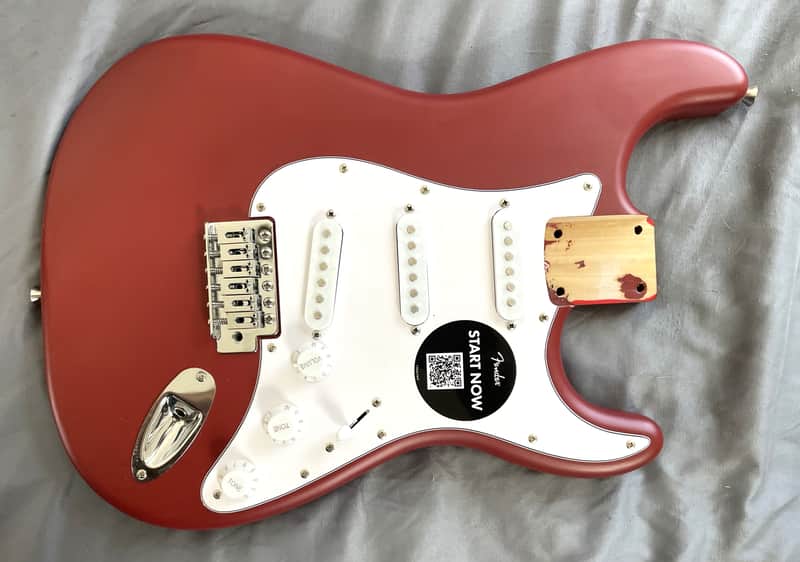 Squier Stratocaster Body Dakota Red (Matte) image 1