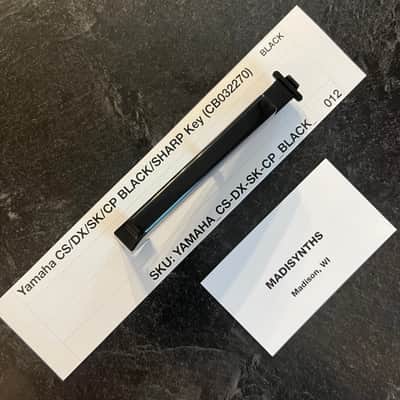 ORIGINAL Yamaha Replacement Black Key (CB032270) for CS70M, CS5, CS15, CS15D, CS20, CS20M, CS40M, DX9, DX21, DX27, DX27S, SK20, SK30, CP10, CP11, CE20, PS10, PS20, YK10, and more