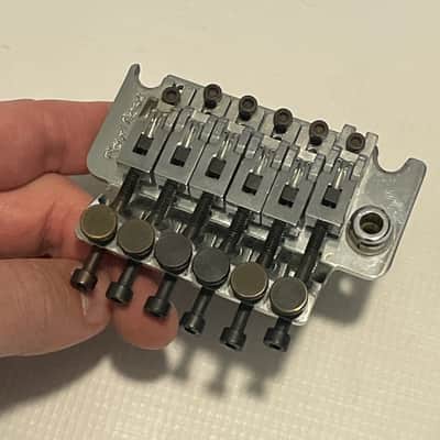1980's Era Original Floyd Rose Made in Germany Chrome Tremolo Bridge Vibrato Kramer Model Guitar image 5