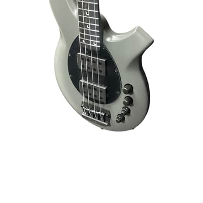 Ernie Ball Music Man Bongo 4 HH, Titan Grey / Ebony *On Order, ETA Oct. 2026 image 4