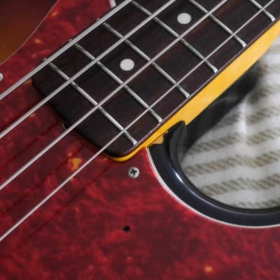 Fender Japan JB62-75US 4-String Jazz Bass 3-Tone Sunburst CIJ 1999-2002 image 14