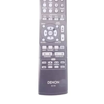 Denon avr-1312 black with remote + manual + subwoofer image 7
