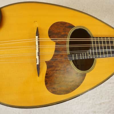 Vintage Suzuki M-50 Master Hand Bowlback Mandolin Nagoya MIJ Japan w/ Hard Case image 6