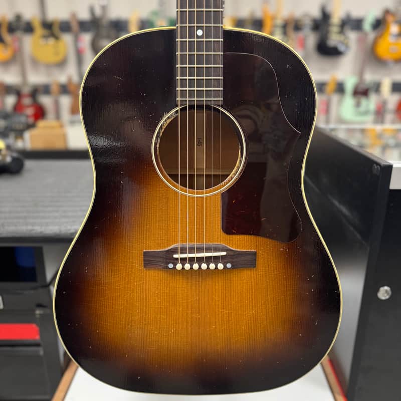 Used 2025 Gibson J-45 Murphy Lab Vintage Sunburst w/Case TSS6720
