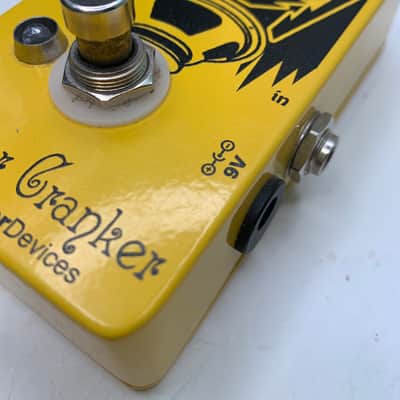 EarthQuaker Devices Speaker Cranker Overdrive 2011 - 2017 - Yellow / Black Print image 2