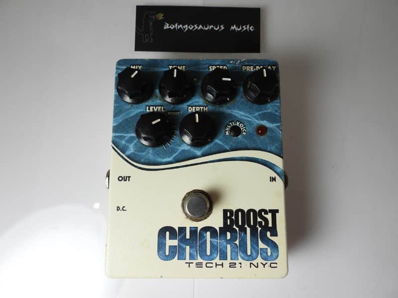 Tech 21 Boost Chorus Guitar Effects Pedal Free USA Shipping image 1