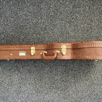 Mint Spider Croc Hard Case for Les Paul. 2010s - Brown. image 3