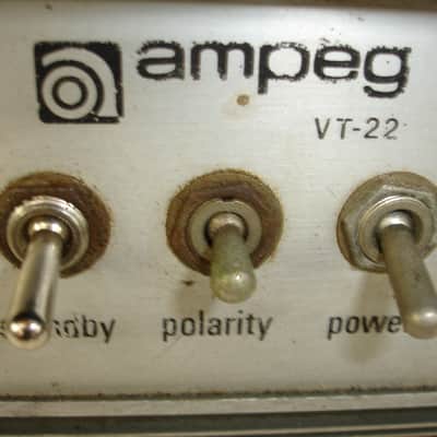 Vintage 70's Ampeg VT-22 V4 100-Watt Guitar Amp Head image 8