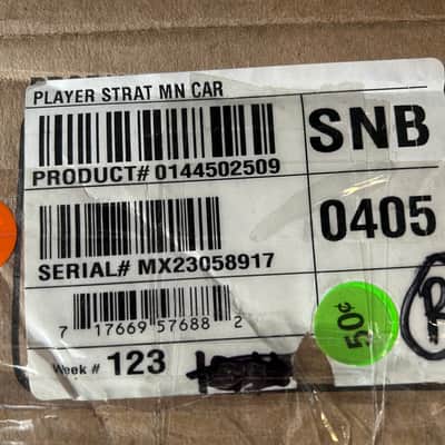 Fender Player Stratocaster - Candy Apple Red / 7lbs. 15.7oz. / #MX23058917 image 15