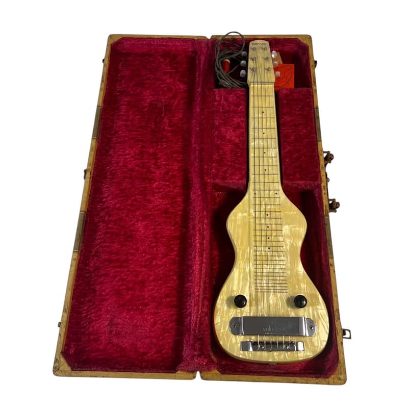 Volu-Tone 30s Hawaiian Lap Steel Guitar w/ Hard Shell Case image 1