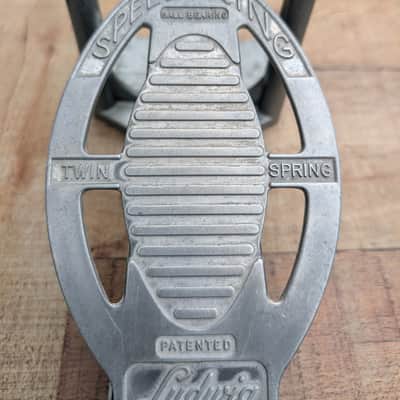Ludwig No. 201 Speed King Bass Drum Pedal 1958 - 2000 - Silver image 4