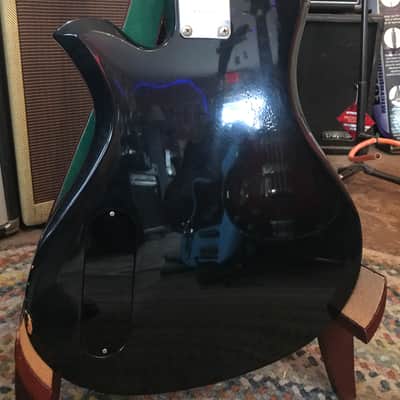 B.C. Rich NJ Series Eagle Bass 1980s Black image 5