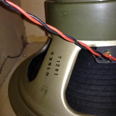 1969/1970 Vintage Marshall 4x12 (Pre-Rola G12H 30watt 55hz) image 15