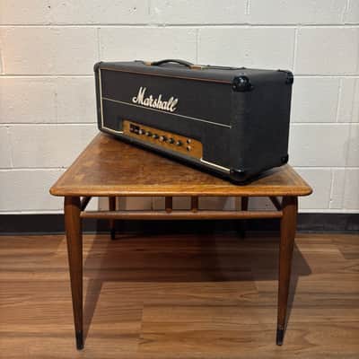Marshall JMP 2203 Mk2 Master Model Lead 100-Watt Guitar Amp Head 1978 - Black image 2