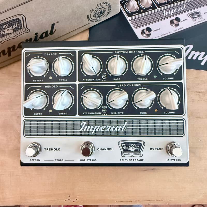 Tone King Imperial Preamp 2025 - Present - Cream / Black image 1