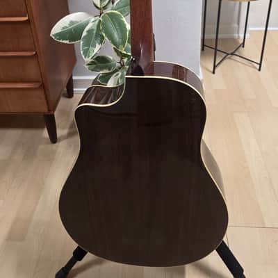 DAVE MUSTAINE'S MEGADETH Studio Breedlove USA Herringbone Acoustic Guitar with L.R. Baggs electric pickup - Album writing recording guitar Artist owned by Dave Mustaine pre-Gibson signature era image 15