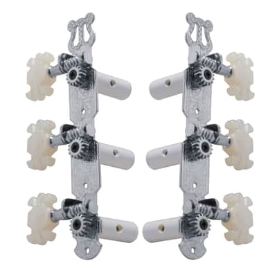 Grover 303C Classical Guitar Tuning Machines, Chrome Finish image 2