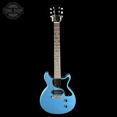 Used 2024 Gibson Custom Shop 1958 Les Paul Jr Double Cut Pelham Blue Murphy Lab Ultra Light Aged w/case TSU25244 image 2