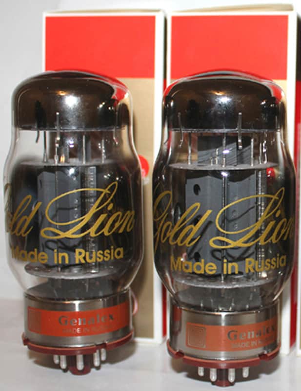 Matched Pair Genalex Gold Lion KT88 tubes, BRAND NEW in Box ! image 1