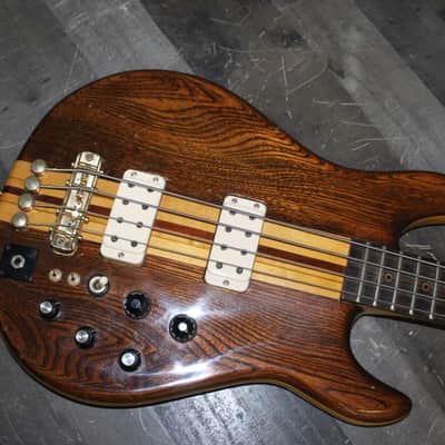 Greco GOB-1200  1978 Natural Four String Bass image 7