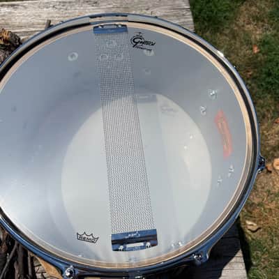 Gretsch Broadkaster 6.5x14 Snare Drum - Antique Maple Gloss image 8