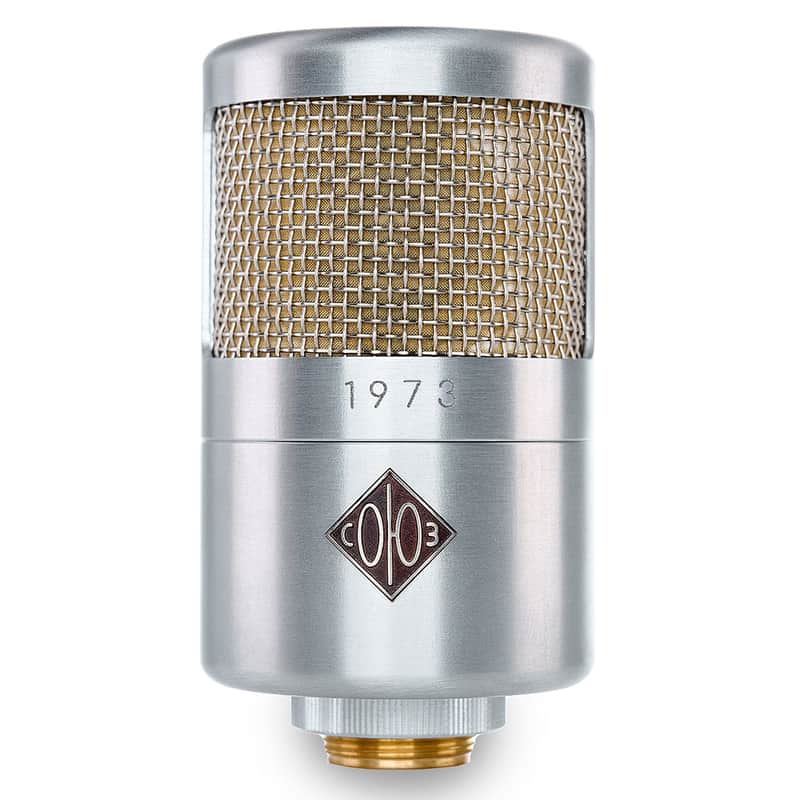 Soyuz 1973 Large Diaphragm FET Condenser Microphone - Polished Silver image 1