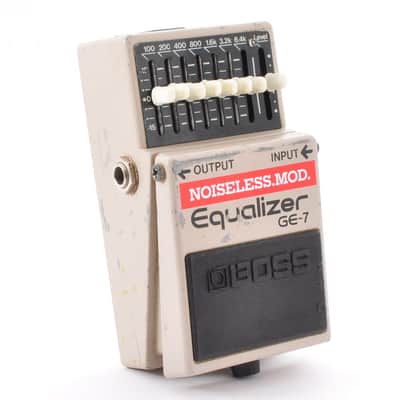 Boss GE-7 Modified Noiseless Equalizer Made in Japan 1991 Guitar Effects Pedal Used From Japan #QD20242 image 10