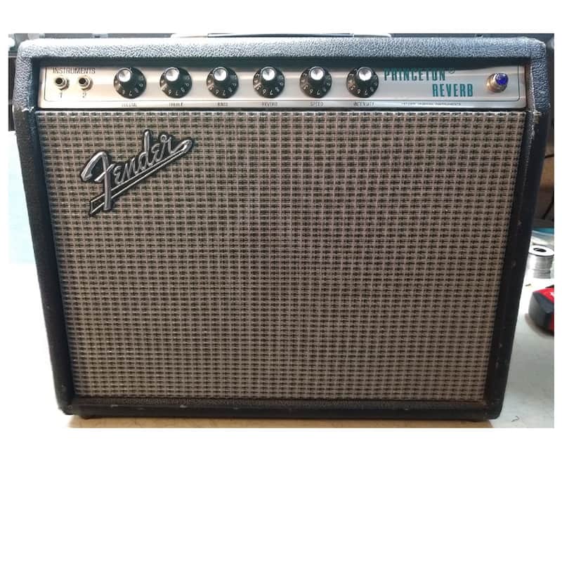 Fender Princeton Reverb, 15-Watt 1x10" Guitar Combo - Built in Early 70s image 1