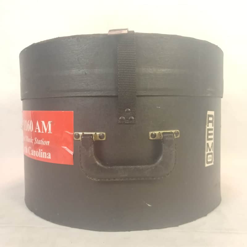 9x13" Tom Drum Case Fibre Vintage 70s 10x15" Hard Shell Rack Ride USA Fiber image 1