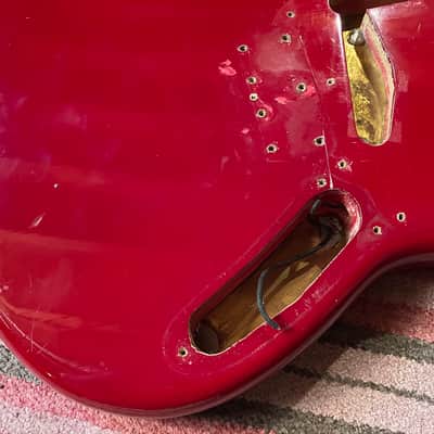 1965 Fender Duo Sonic Musicmaster Guitar Body image 5