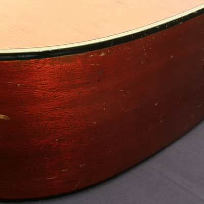 1971 Yamaha FG180 Red Label (New Frets Installed)+Yamaha Original Rocket Case image 12