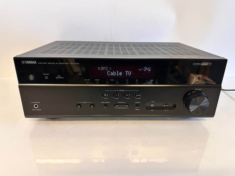 Yamaha RX-V479 5.1 Channel 4K Ultra HD AV Bluetooth Home Theater Stereo Receiver image 1
