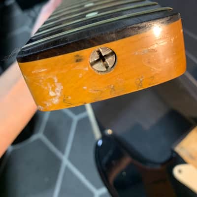 Fender JV PB62-75 Precision Bass Reissue MIJ Vintage 1982 Black First Year All Original w/ Hard Case image 23