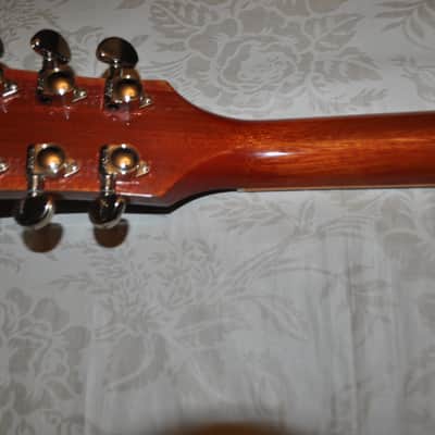 Custom Jam City Guitar by Jim Weyandt Double Cutaway - Flametop image 11