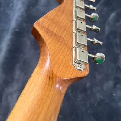 Warmoth Vintage Roasted Maple Neck w/ Gotoh staggered tuners image 2