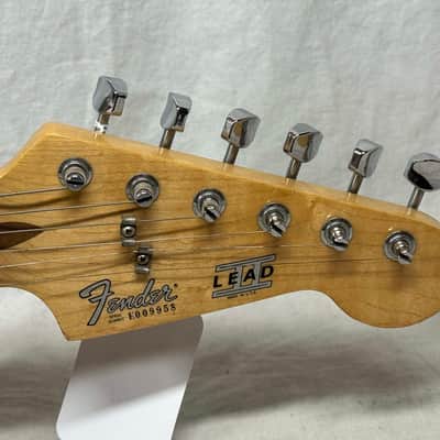 Fender Lead II 2 Hard Tail Guitar with Case image 7