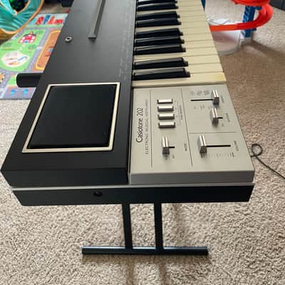 Casio CT-202 Casiotone 49-Key Synthesizer 1980s - Black No Vibrato image 10