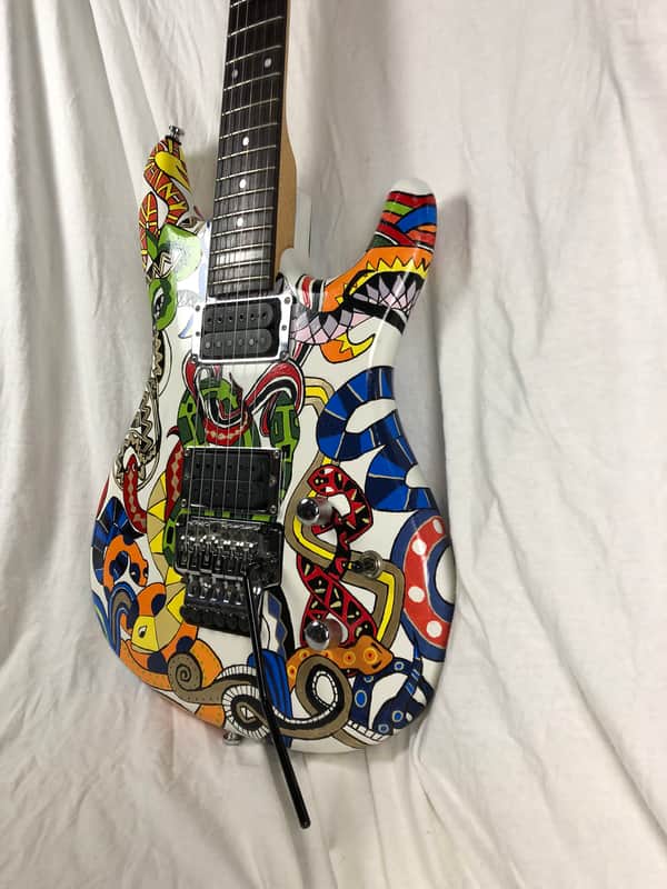 Ibanez JS100 1999 Custom Snakes image 1