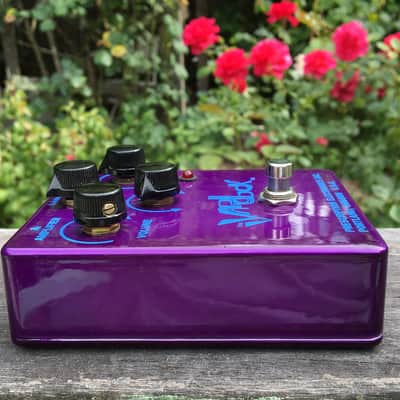 Prescription Electronics Yardbox 2003 •  Fuzz Face / Tone Bender clone • Rare Purple finish • MINT image 4