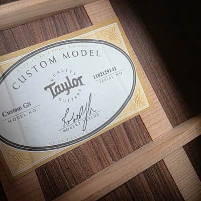 Taylor GS Custom Shop Grand Symphony 1 of 1 Tree Inlay Flame Hawaiian KOA and Hand Select Rosewood Masterbuilt Master Built Presentation American BTO Built-to-Order USA Acoustic-Electric Guitar image 25