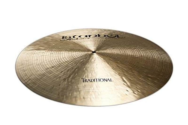 Istanbul Mehmet Cymbals 19" Traditional Flat Ride Sizzle image 1