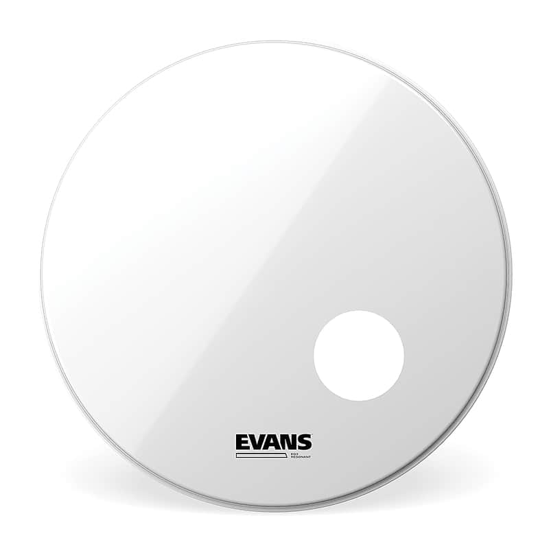 Evans BD22RSW EQ3 Resonant Smooth White Bass Drum Head - 22" image 1