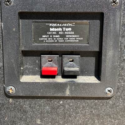 Realistic Mach Two (40-4032) 3-Way Stereo Speaker System Pair image 14