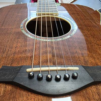 Taylor W-14 PRESENTATION SERIES 1 of 1 USA 1998 FLAME WALNUT KUJO Custom Shop Masterbuilt Acoustic Guitar W14 K14 K Master Built GA Grand Auditorium TIME CAPSULE CASE QUEEN RARE! RARE! RARE! image 8